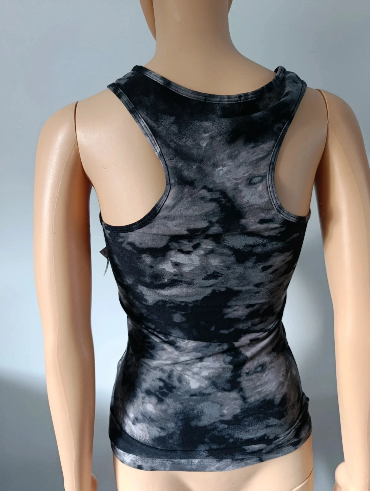 Tanktop Ardene Basic dames tie & dye zwart/grijs – Maat S – photo 6